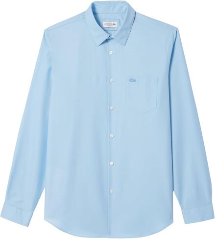 Lacoste Men's Core Regular Fit Long Sleeve Solid Shirt in Saudi Arabia