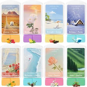 Scented Wax Melts, Wax Melts Wax Cubes, Soy Wax Cubes for Warmer Wax Melts Gift Set Ocean Breeze(2 x 2.5oz) in Kuwait