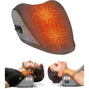 Neck & Cervical Pillows Neck Stretcher - Neck and Shoulder Relaxer for Neck Relief Cervical Spine Traction Device to Relieve Neck and Shoulder Fatigue and Pain Dark Blue in Saudi Arabia