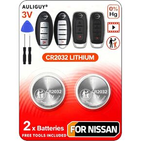 استبدال بطاريات مفتاح فوب لنيسان (ألتيما روج سينترا فيرسا باثفايندر مورانو ماكسيما ركلات تيتان فرونتير إنفينيتي أرمادا ليف جوك كويست) مفتاح التحكم عن بعد الذكي in Kuwait