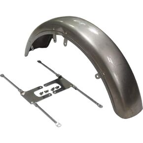 10-730: Front Fender Ng W/Brackets Early Style W/Chrome Brackets in Kuwait