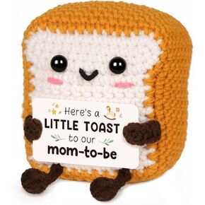 glydein أمي لطيف لتكون الهدايا، هدايا الحمل لتوقع أمي، إيجابية هدية نخب الكروشيه اليدوية للأم الحامل، وتوقع هدايا الأمهات للزوجة صديق شقيقة الهدايا للنساء الحوامل in Kuwait