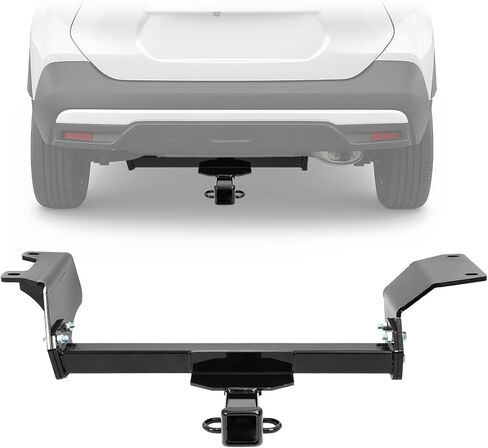 Trailer Hitch 2 Inch Receiver Class3 Compatible with 2018-2024 Nissan Kicks All Styles Black Powder Coated Steel in Saudi Arabia