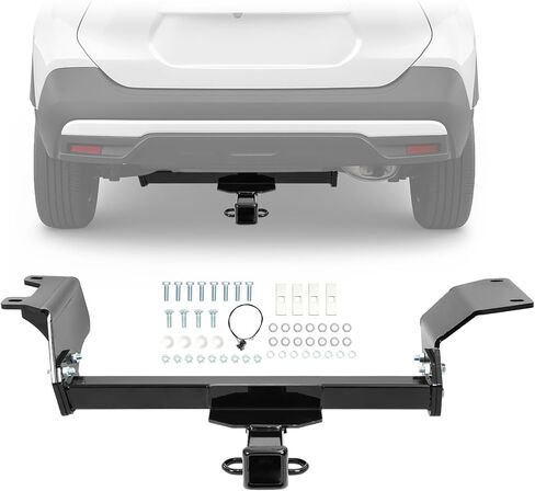 Trailer Hitch 2 Inch Receiver Class3 Compatible with 2018-2024 Nissan Kicks All Styles Black Powder Coated Steel in Saudi Arabia