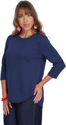 Zofi Soft Premium 3/4 Sleeve Knit Top in Saudi Arabia