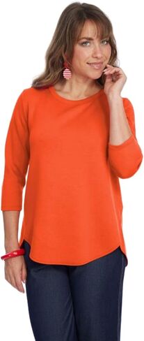 Zofi Soft Premium 3/4 Sleeve Knit Top in Saudi Arabia