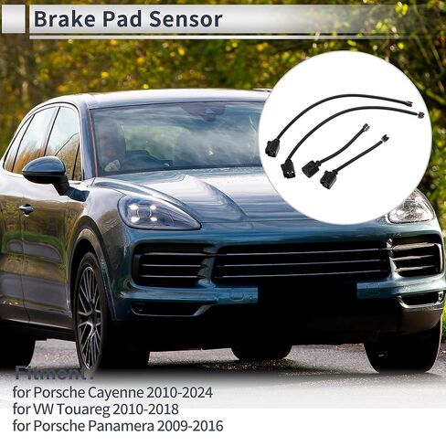 4 Pcs Front Wheel Rear Wheel Brake Pad Wear Sensor No.7P0907637 Disc Brake Pad Wear Indicator Sensor for Porsche Cayenne 2010-2024 in Saudi Arabia