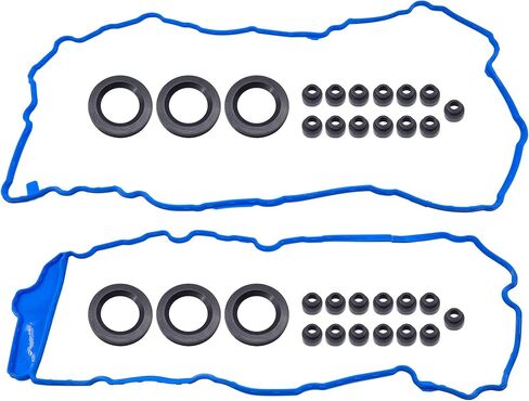 HiSport Engine Valve Cover Gasket Set - Compatible with GMC Acadia 3.6L V6 3564cc 217cid 2007-2008 - Replace VS50726R in Saudi Arabia