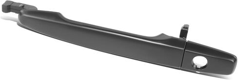Auto Dynasty Factory Style Front Exterior Car Door Handle with Key Hole Compatible with Mitsubishi Lancer Outlander 2007-2020, Driver Left Side, Primered Black in Saudi Arabia