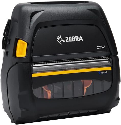 Zebra ZQ521 Premium Thermal Mobile Printer 4"| 203 DPI | No Ink Required |2 Year Warranty | Direct Thermal (ZQ521 Bluetooth) in Saudi Arabia
