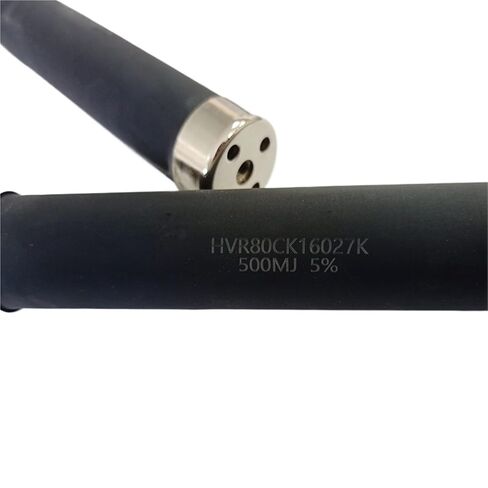 HVR80CK16027K فيلم زجاجي معدني أسود مزجج 100W500MJ أوم مقاوم حثي عالي الجهد عالي التردد (500 ميجا جول أسود) in Kuwait
