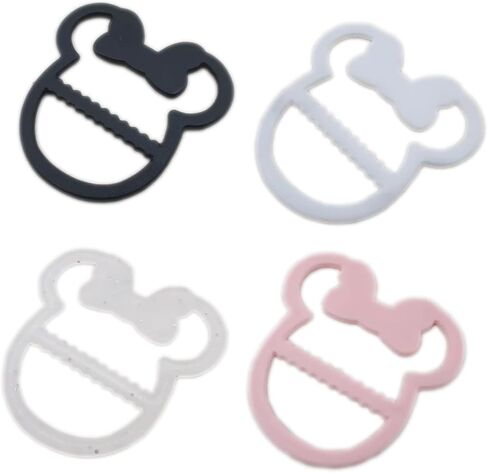 4 Pack Mouse T Shirt Cinch Clip for DCL Fish Extender Gift Mouse Scarf Ring T Shirt Ties Clips Shirt Slid in Saudi Arabia