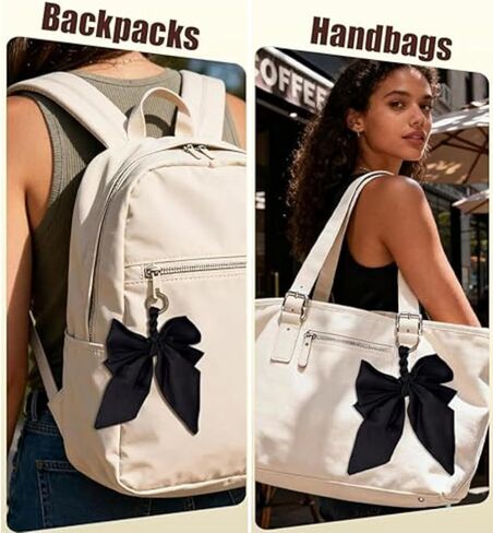 2 قطعة حقيبة القوس سحر لمحفظة حقائب اليد لطيف الأسود ليوبارد القوس حقيبة الملحقات المفاتيح محفظة سحر in Kuwait