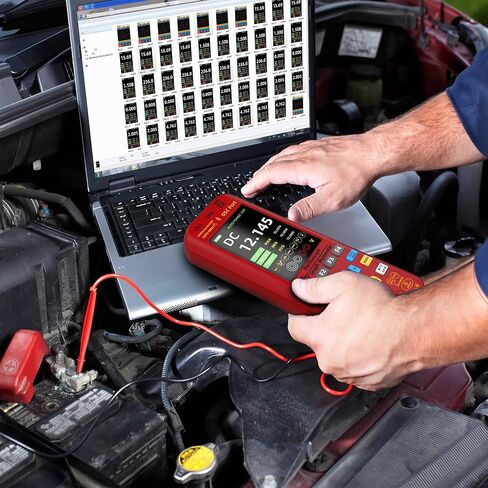 BSIDE Handheld Oscilloscope Multimeter, 10MHz Bandwidth Automotive Oscilloscope, Current Capacitance Frequency Ohm Temperature Diode Voltage Tester in Kuwait