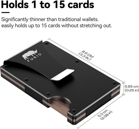 هدايا عيد الأب الغاضب للأب من الابنة: هدية للأب، محفظة للرجال مع مشبك نقود، هدية للرجال in Kuwait