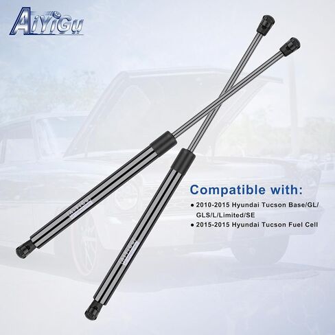 PM2059 Rear Hatch Shocks Struts Lift gate Supports Gas Springs Compatible with 2010 2011 2012 2013 2014 2015 Hyundai Tucson, Pack of 2 PCS,Replace SG367021 81771-2S000 in Saudi Arabia