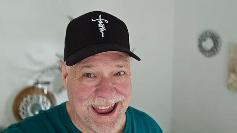 Christian Baseball Cap Embroidered Faith Cross Hat Adjustable Structured Front Panel Thick Raised Stitching in Saudi Arabia