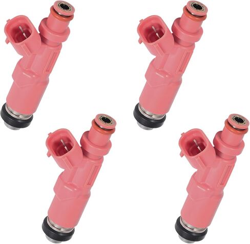 4PCS 3RZ-FE 2.7L Fuel Injectors,Compatible with/Toyota 2.7 Tacoma 2000-2004,Replaces: 23250-75080 in Kuwait