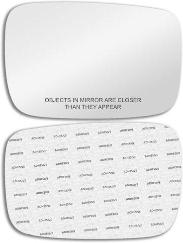 New Replacement Non-Blue Mirror Glass with Full Size Adhesive for Acura TL ZDX Passenger Side View Right RH in Saudi Arabia