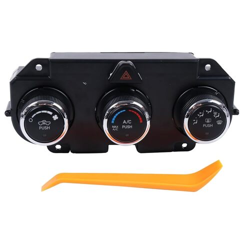 Temperature AC Heater Climate Control Unit Heat Defrost 68268189AA 68105021AF Compatible with Dodge Ram 1500 2500 3500 HVAC 2013-2018 in Saudi Arabia