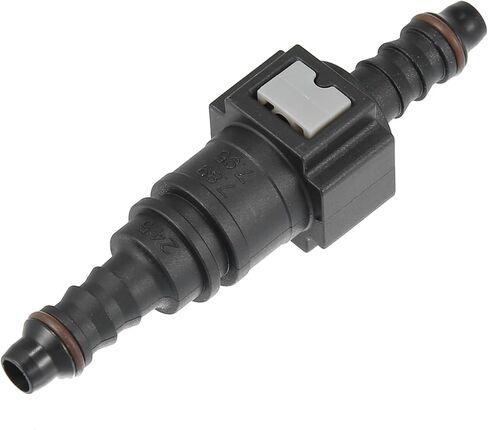 X AUTOHAUX 7.89 مللي متر SAE إلى 5/16 8 مللي متر مستقيم خط الوقود خرطوم الإفراج السريع موصل قطع خرطوم النايلون 2 قطعة in Kuwait