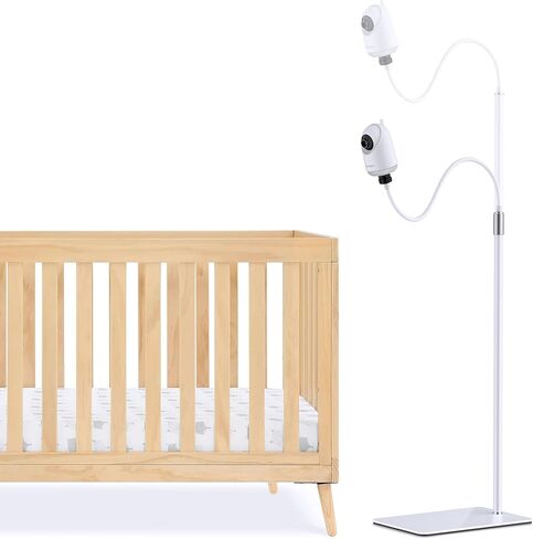 bonoch Ajustable Baby Monitor Wall Mount, Compatible Baby Camera Adjustable Metal Holder Stand (Not for Monitor, Cam Not Include) in Kuwait