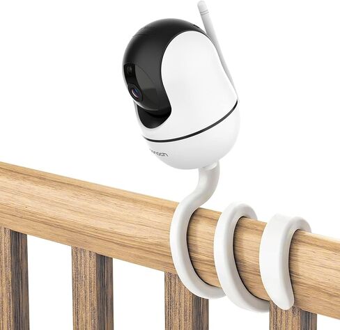 bonoch Ajustable Baby Monitor Wall Mount, Compatible Baby Camera Adjustable Metal Holder Stand (Not for Monitor, Cam Not Include) in Kuwait
