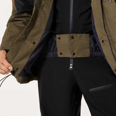Oakley Mens Range Recycled Jacket 2.0, Army Green, Large in Saudi Arabia