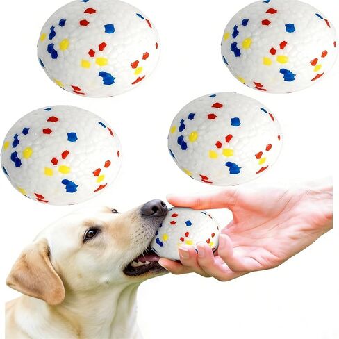 Indestructible Dog Chew Toy for Aggressive Chewers,Ball for Pit Bull,Soft Balls for Dogs Interactive Dog Ball,Durable ETPU Toy for Large Medium Small Dogs in Saudi Arabia