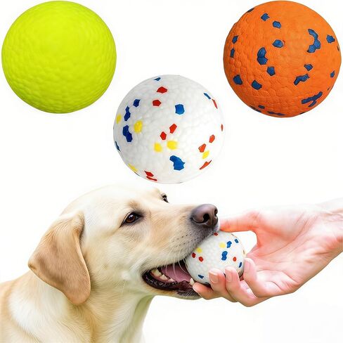 Indestructible Dog Chew Toy for Aggressive Chewers,Ball for Pit Bull,Soft Balls for Dogs Interactive Dog Ball,Durable ETPU Toy for Large Medium Small Dogs in Saudi Arabia