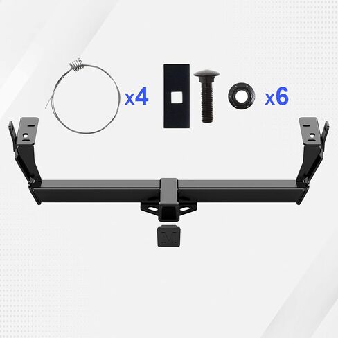 APS Rear Trailer Hitch, 2 inch Towing Hitch Receiver Class 3 Hitch Cover Included Compatible with Ford Edge 2015-2024 in Saudi Arabia
