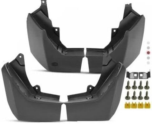 Mechanics Choice Replacement for Land Rover LR4 Discovery 4 Splash Guards Mud Flaps 2010-2016 Front Rear 4PCS in Saudi Arabia