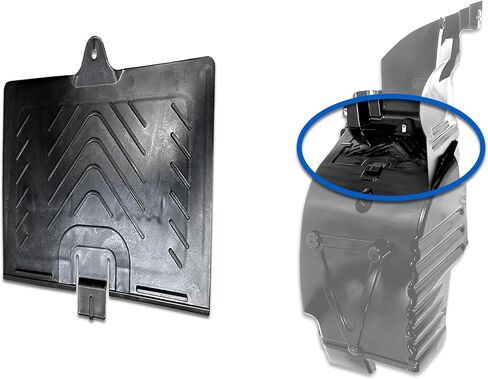 KOZAK Cover fits Mudguard Liner Fender for Left Driver Side, Compatible with Kenworth T680 2013-2021, Includes Logo in Kuwait