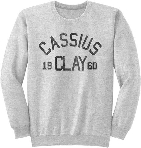Muhammad Ali Heavyweight Champion Cassius Clay 1960 Adult Sweatshirt in Saudi Arabia