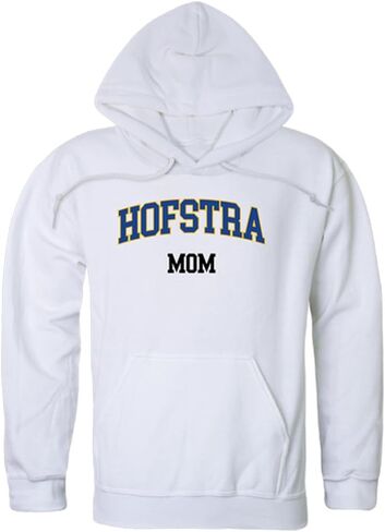 W Republic Hofstra University Pride Mom Fleece Hoodie Sweatshirts - White, Medium in Saudi Arabia