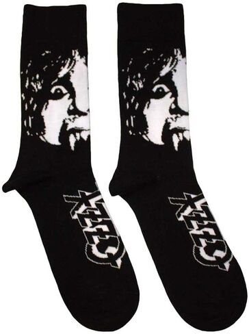 Rock Off officially licensed products Ozzy Osbourne Madman Logo Ankle Socks Size One Size in Saudi Arabia