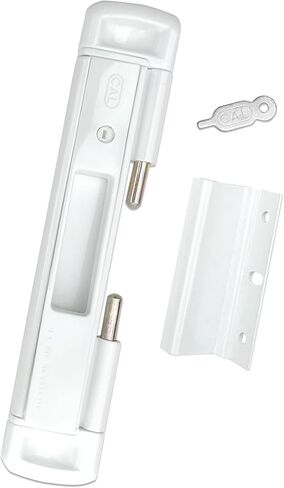 Double Bolt Lock for Glass Sliding Doors - Advanced Technology to Keep Your Family Safe and Secure - High Security Lock - Virtually Burglar Proof in Kuwait