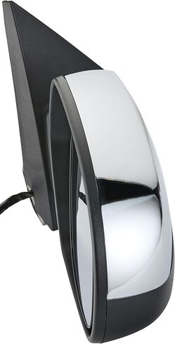Side View Mirror Fit for 07-13 Chevy Silverado 1500 2500 HD 3500,for GMC Sierra,Yukon XL 1500-Black Power Heated Arrow Turn Signal Puddle Light Passenger Side Manual Folding Chrome Cover in Saudi Arabia