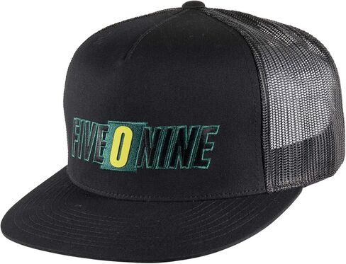 509 Flat Billed Trucker Hat (Black) in Saudi Arabia