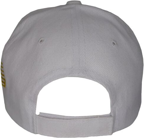 47 3-D Letters Trump USA Flag Arrow White Cotton Adjustable Embroidered Cap Hat in Saudi Arabia