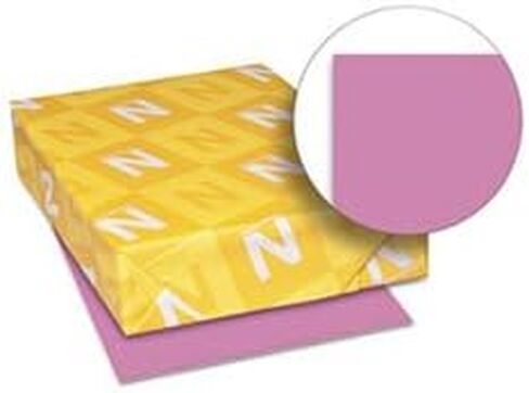 Astrobrights Colored Card Stock, 65 Lb, 8-1/2 X 11, Outrageous Orchid, 250 Shts By: Neenah Paper in Saudi Arabia