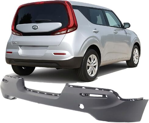 FitParts متوافق مع غطاء المصد السفلي الخلفي 2020-2022 موديلات Kia Soul EX LX S X-Line KI1115127 86650K0000 20 21 22 جاهزة للطلاء in Saudi Arabia
