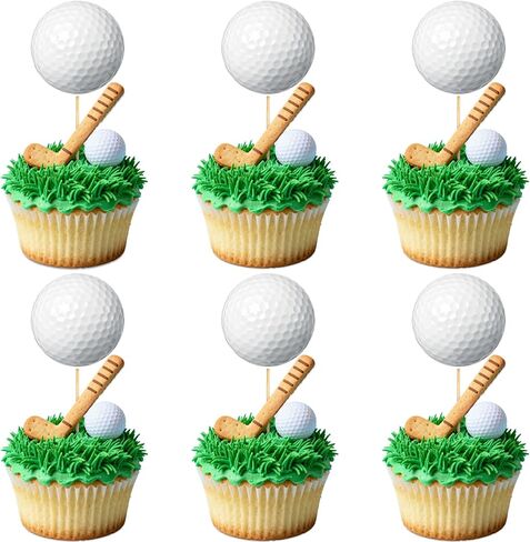 40 Pcs Sports Cupcake Toppers Football Soccer Basketball Cupcake Picks Baseball Golf Cake Decorations for Boys Kids Sport Theme Birthday Party Decorations Baby Shower Supplies in Saudi Arabia