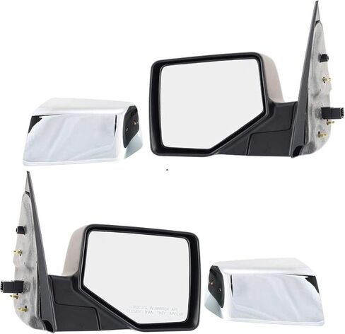 Kool Vue Passenger Side Power Non-Heated Mirror for Ford Explorer 2006-2010 With Puddle Lamp with 2 Caps in Saudi Arabia