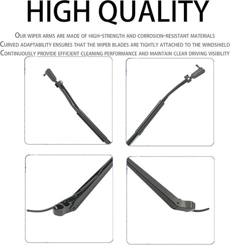 1 Pair Windshield Wiper Arm Compatible with Chevrolet GMC 1985-1991 K5 Blazer Jimmy K10 K20 C1500 C2500 C10 C20 K1500 K2500 Suburban K30 C3500 Replaces OE 42852 15522766 15593245 22111206 in Kuwait
