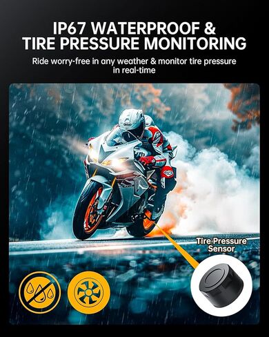 كاميرا Y5 للدراجات النارية مع حامل إضافي وجهاز تحكم عن بعد in Kuwait