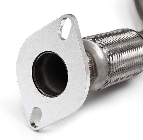 JY PERFORMANCE Compatible For 2008 2009 2010 Chevrolet Malibu Pontiac G6 Saturn Aura Front Flex Pipe 2.4L in Kuwait