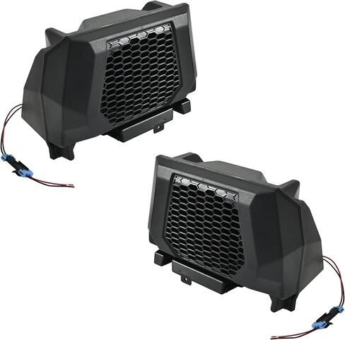 Rear 6.5" Speaker Pods for Polaris RZR PRO XP/R/S 2025, Rear Behind Seat 6.5in Speaker Enclosures with Mount Brackets Holders for Polaris RZR PRO XP/R/S 4 2025 Accessories(2PCS) in Saudi Arabia
