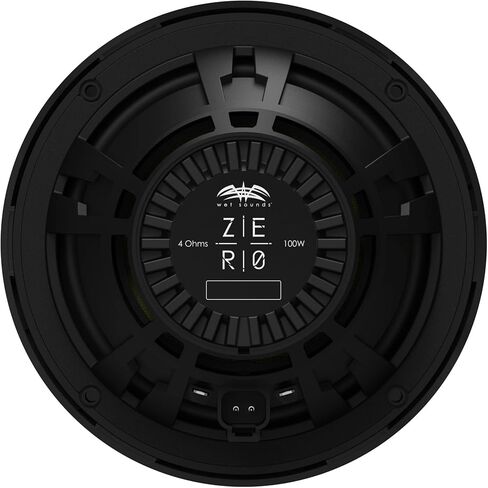 سلسلة ويت ساوند زيرو - زوجان من مكبرات الصوت ZERO-6-XZ-B باللون الأسود مقاس 6.5 بوصة من النيوديميوم باورسبورت ومكبرات صوت بحرية مع مكبرات صوت من التيتانيوم المحملة بالقرن، زوج in Saudi Arabia