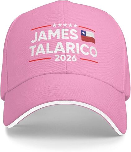 قبعة جيمس تالاريكو لمجلس الشيوخ 2026، قبعة Talarico for Us Texas Council Hat، قبعة سائق الشاحنة للرجال والنساء باللون الأسود in Kuwait